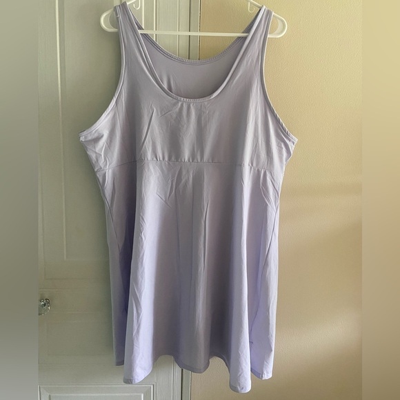 Nike Dri-FIT Bliss Womens Training Performance Dress with Shorts Size XXL Tennis - Picture 2 of 12